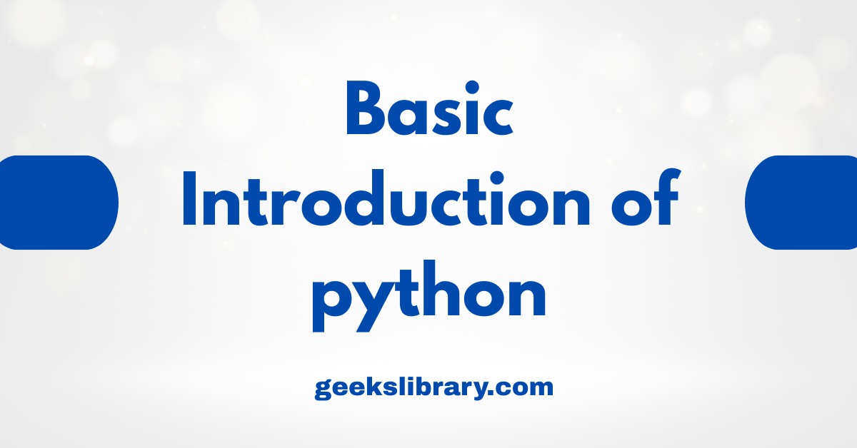 Basic Introduction of C 1