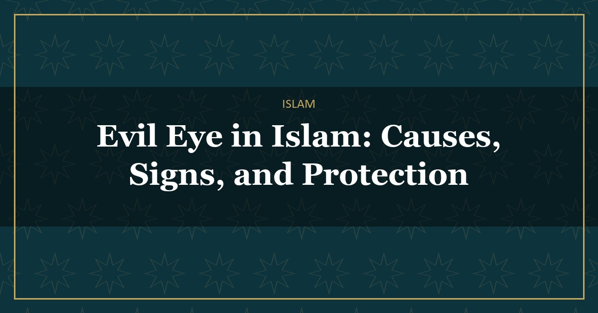 evil eye in Islam