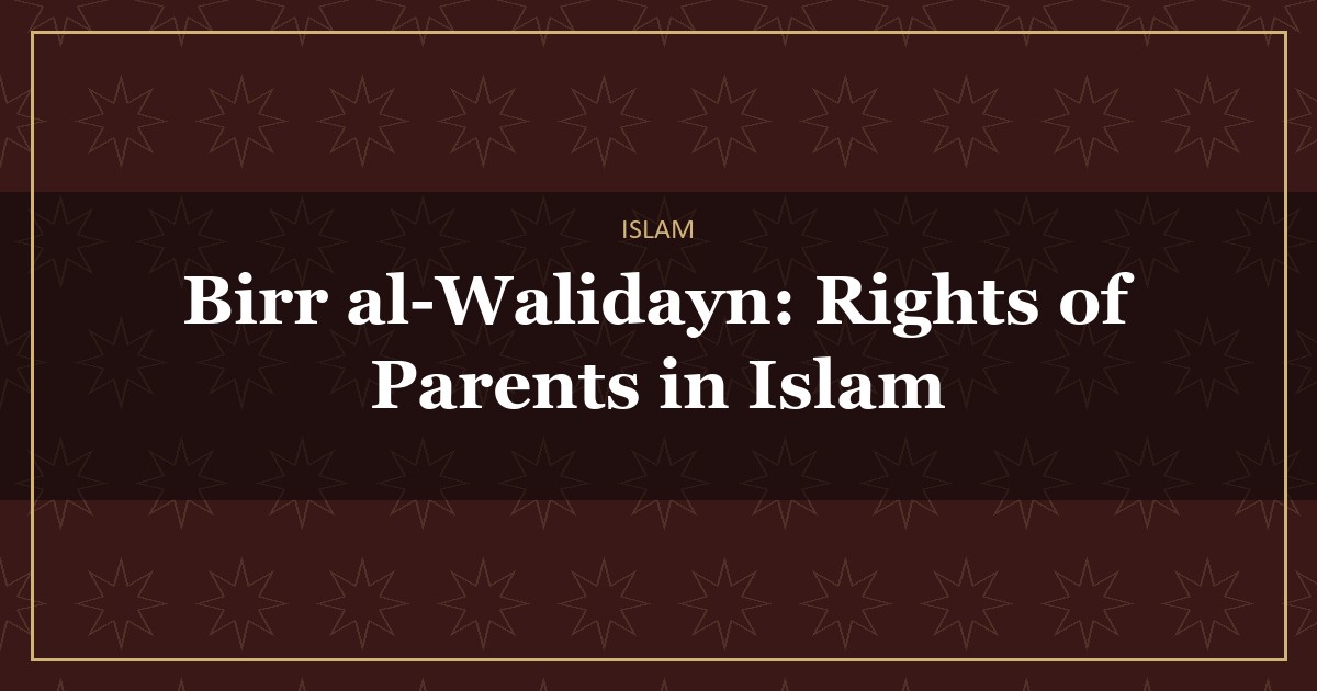Birr al-Walidayn