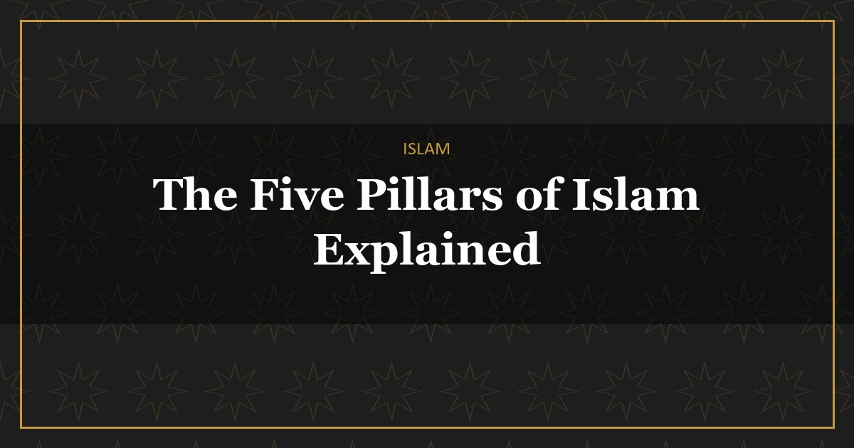 five pillars of Islam