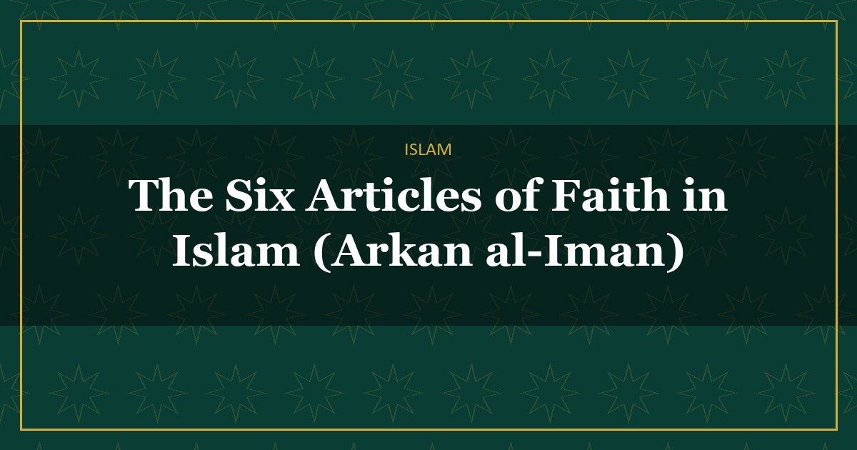 six articles of faith