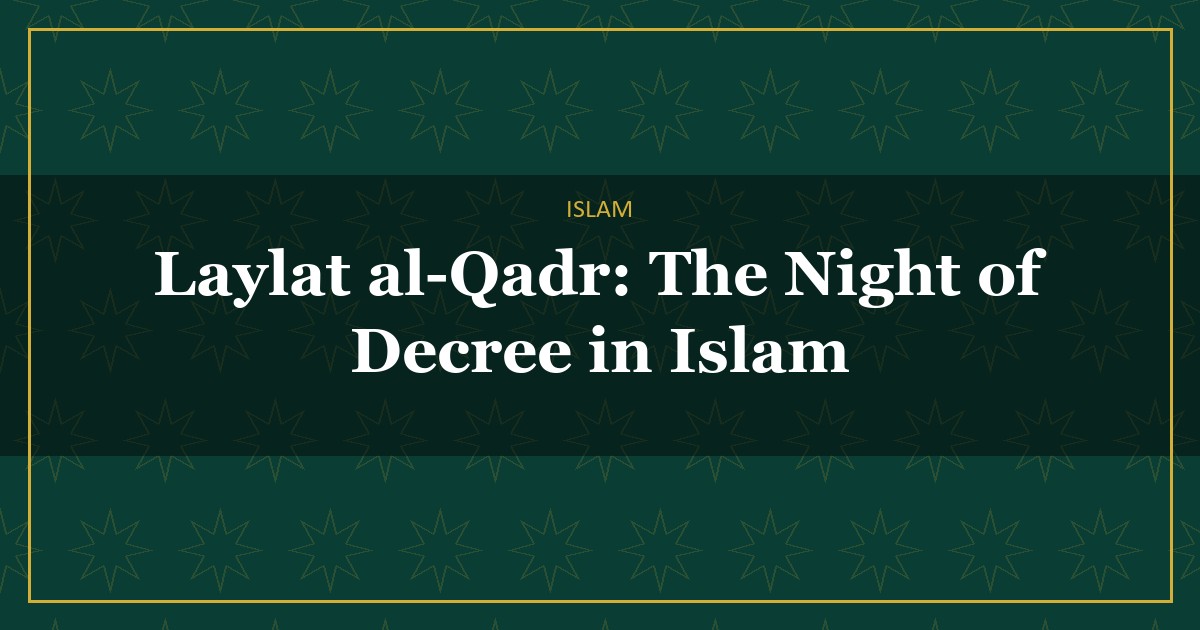 Laylat al-Qadr