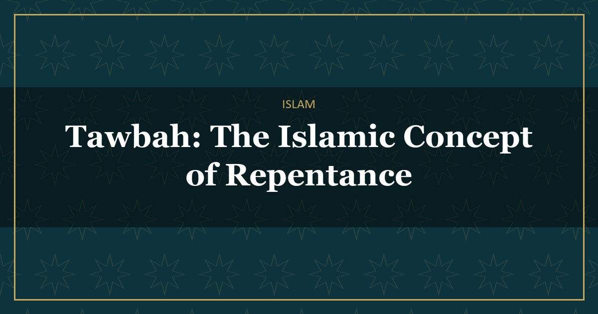 Tawbah in Islam