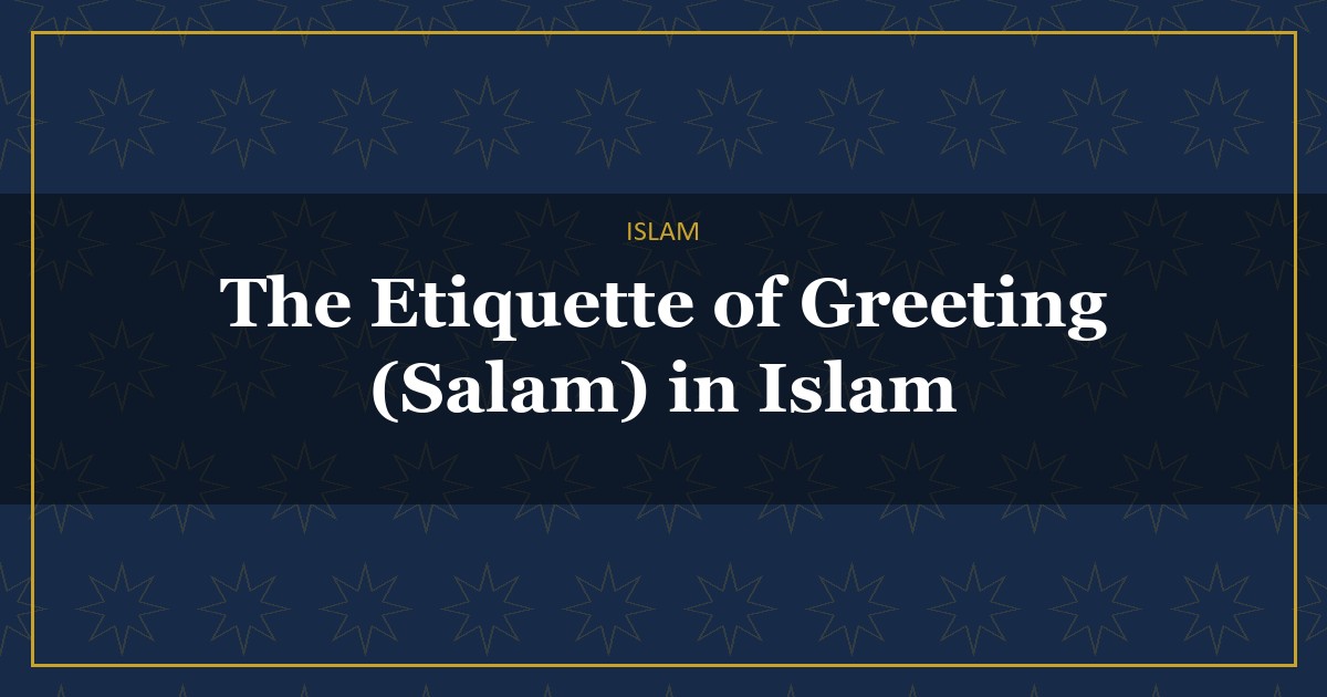 salam in Islam