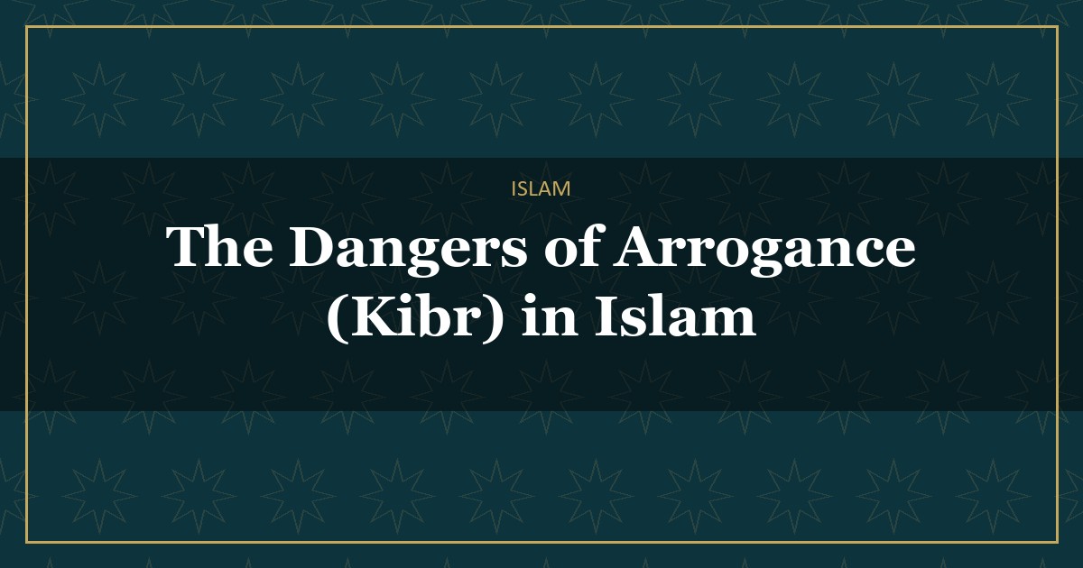 Kibr in Islam