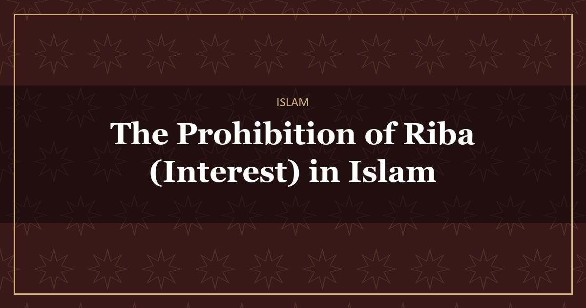 Riba in Islam