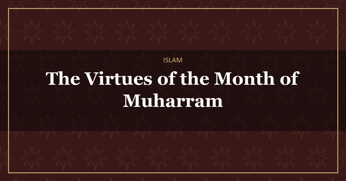 Muharram in Islam